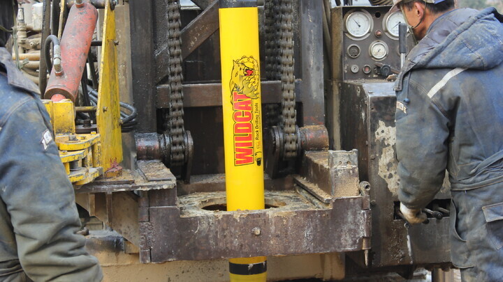Wildcat Rock Drilling Tools at Site (1).JPG